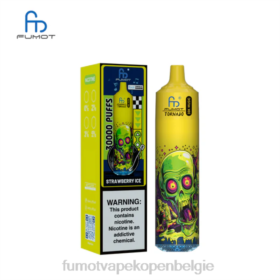 Fumot Tornado 30k muziek aardbeien ijs 646T6577 Fumot Vape Kopen Belgie