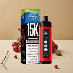 Al Fakher 15k Ice Adjust Clouds Disposable 15000 Puffs 22ml Druivenbes