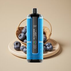 Al Fakher Crown Bar 15K Hypermax Wegwerp Vape Kit Blauwe Bubbelgum 22ml 600mAh