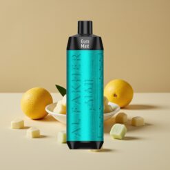 Al Fakher Crown Bar 8000 Crystal Wegwerp Vape Gum Munt 18ml 5mg 600mAh