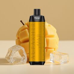 Al Fakher Crown Bar 8000 Crystal Wegwerp Vape Mango IJs – 18ml, 5mg, USB-C