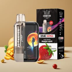 Al Fakher Crown Bar Ultra 25K 22ml 50mg Mesh Type-C Disposable Vape Magische Liefde