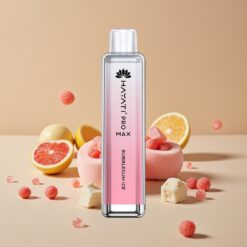 Hayati Pro Max 4000 Puffs Disposable Vape Bubblegum Ijs 28mm Dual Mesh Oplaadbaar TPD