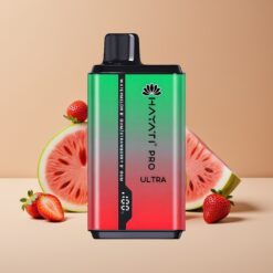 Hayati Pro Ultra 15000 Puffs 850mAh 24ml 2% Watermeloen Bubblegum Aardbei Bubblegum