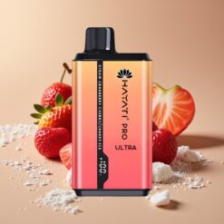 Hayati Pro Ultra 15000 Puffs 850mAh 2×12ml Aardbei Cranberry Kers Kers Ijs
