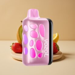 VOZOL RAVE 40000 Wegwerp Vape 270° Gloed Beat-Modus Aardbei Kiwi