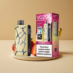 Vozol Neon 45K 45000 Puffs Disposable Vape Aardbei Banaan 20ml 800mAh