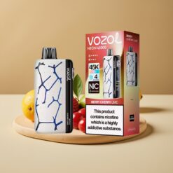 Vozol Neon 45K 45000 Puffs Disposable Vape Bes Kers Limoen 20ml 800mAh