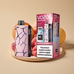 Vozol Neon 45K 45000 Puffs Disposable Vape Bevroren Aardbei Kiwi 20ml 800mAh Mesh