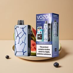 Vozol Neon 45K 45000 Puffs Disposable Vape Blauwe Watermeloen 20ml 50mg Mesh