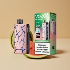 Vozol Neon 45K 45000 Puffs Disposable Vape Watermeloen Zure Perzik
