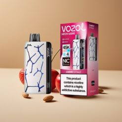 Vozol Neon 45K 45000 Puffs Verstelbare IJs & Luchtstroom Kers Strazz Disposable Vape