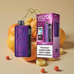Vozol Neon 45K 45000 Puffs Verstelbare Ijs/Luchtstroom 20ml 50mg Mesh Disposable Vape Love 777